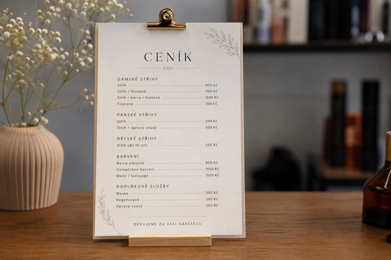 Ceník